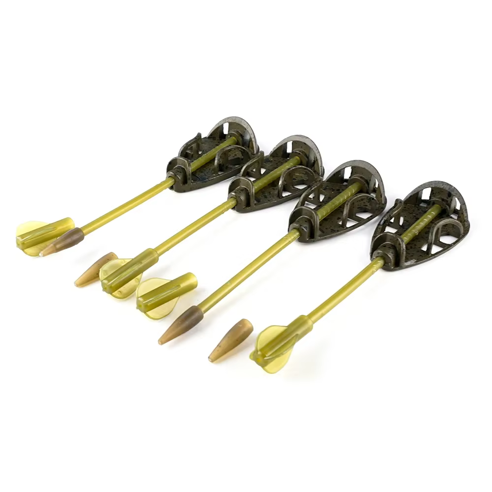 Hirisi – ensemble d'alimentation pour méthode de pêche à la carpe, 30g/40g/50g/60g, moule de Cage à appâts avec panier, accessoires de matériel de pêche F116