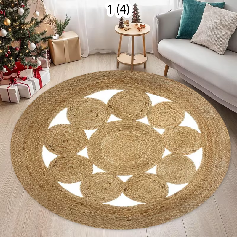 Tapis circulaire, tapis de sol bohème
