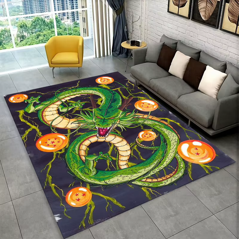 Tapis de jeu de dessin animé D-Dragon Ball pour salle de jeux