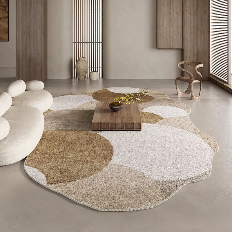 Tapis rétro américain pour chambre à coucher