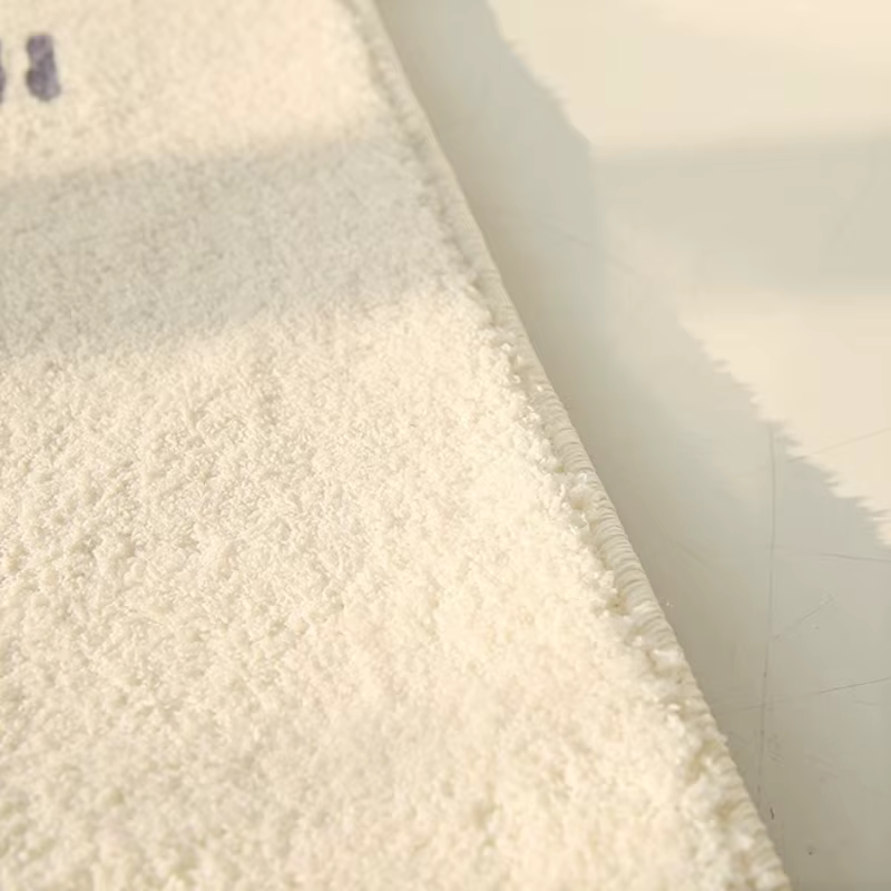 Tapis rond de style français pour la décoration de chambre