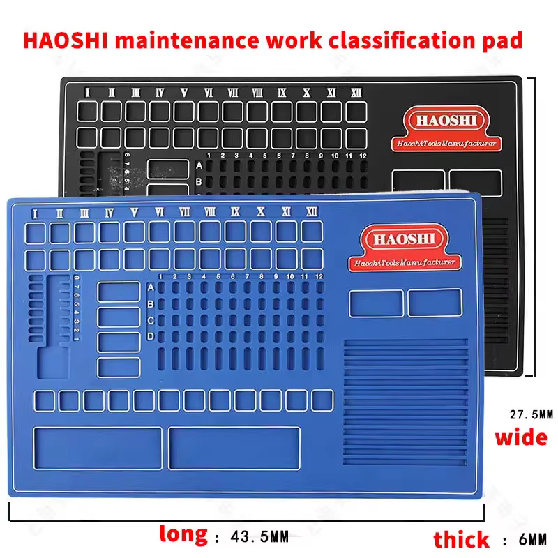 Tapis de travail épaissi et antidérapant pour la classification des travaux d'entretien Hao's HAOSHI