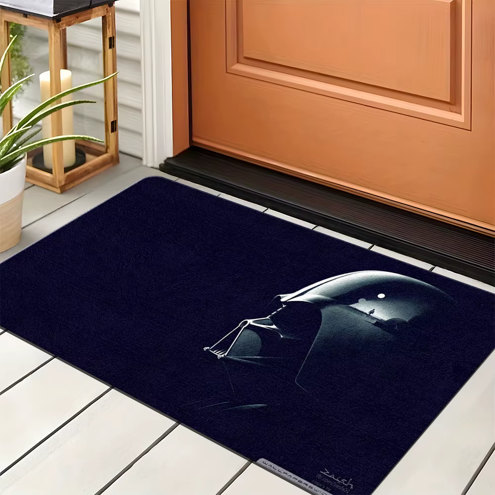 Paillasson - Tapis de bienvenue antidérapant en polyester pour l'entrée de la maison