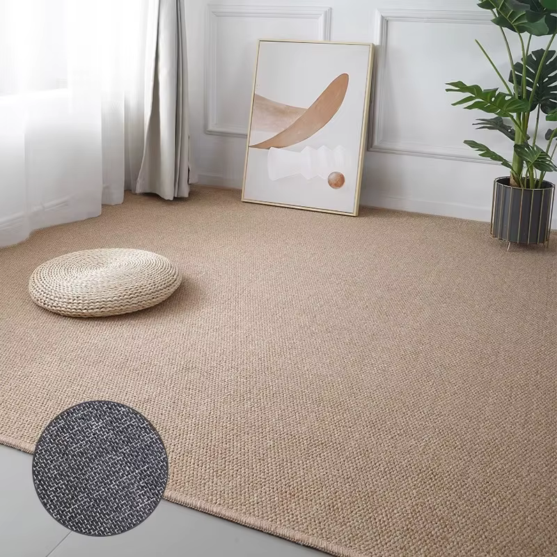 Tapis en faux sisal de style moderne
