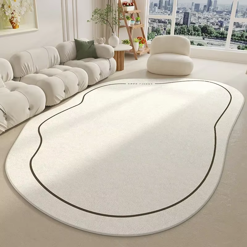 Tapis de salon, grand tapis moelleux et doux