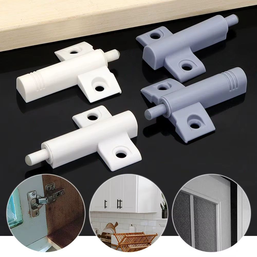 Amortisseurs de porte de placard souples, amortisseurs de fermeture à piston, ouverture par pression pour cuisine domestique