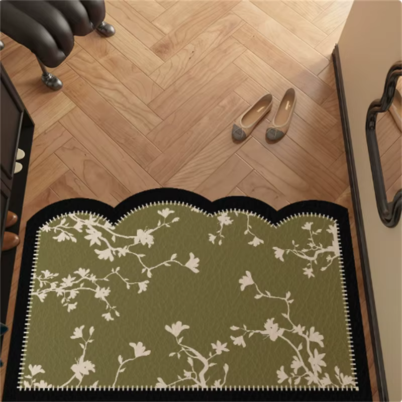 Tapis d'entrée de style français antique 40x60cm en terre de diatomée