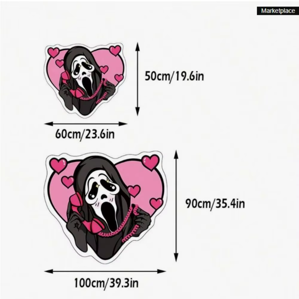 Tapis VIKAMA, tapis crâne d'Halloween