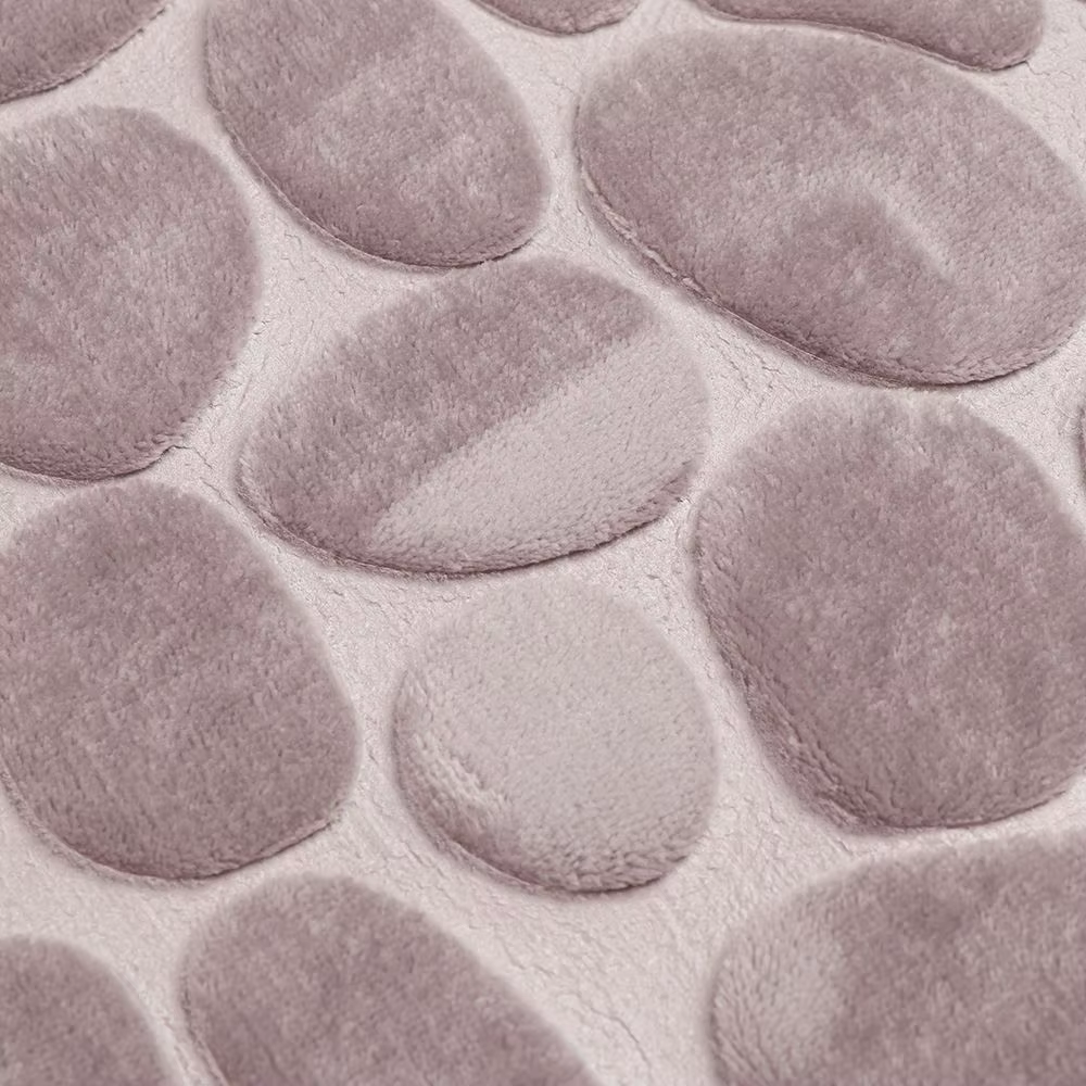 Tapis de bain antidérapant, 40x60cm, galets souples, pour salon, paillasson de salle de bain