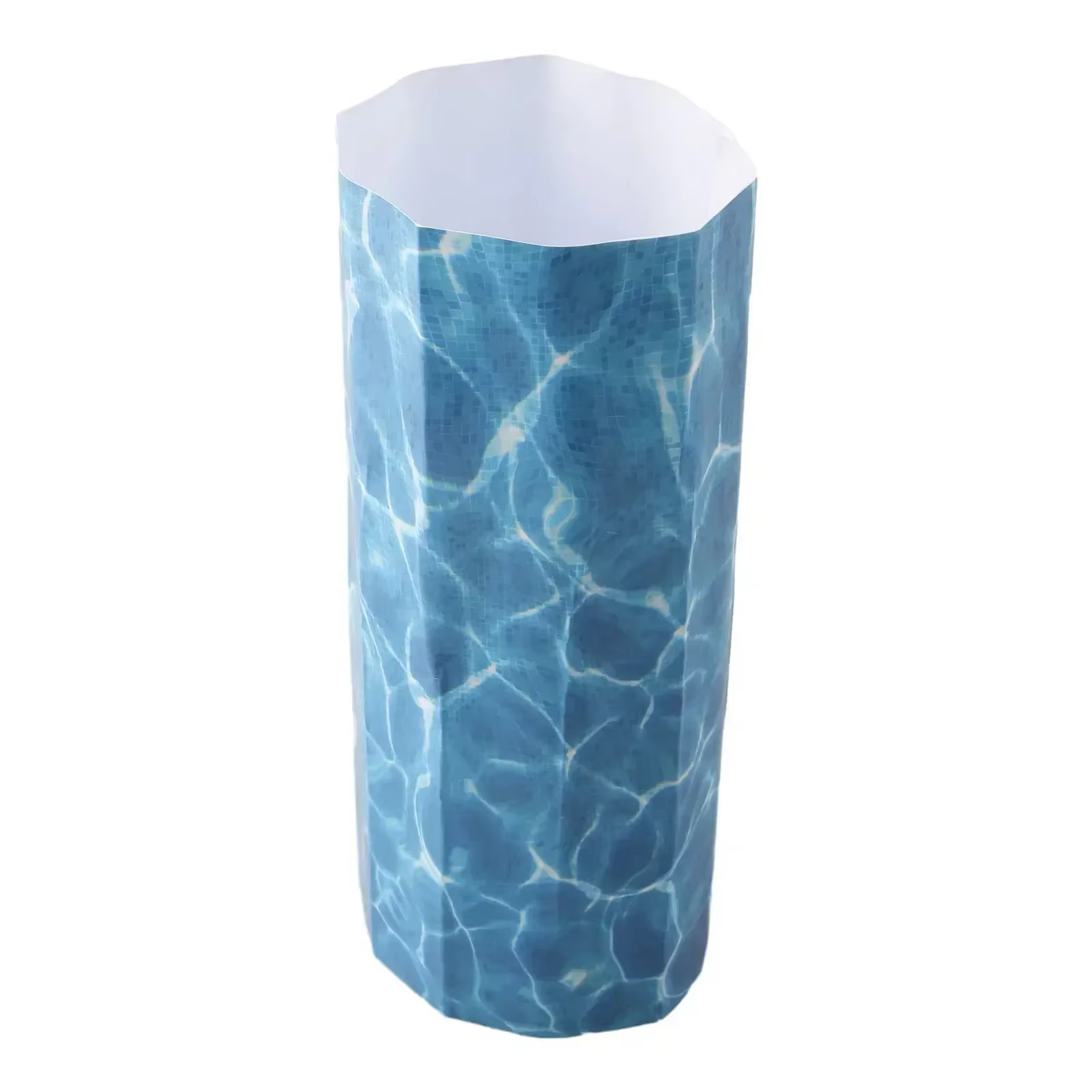 Simulation de bricolage TerranScapes, Sections de rivière, effets de rivière d'eau, motif fluide, lac en PVC, fabrication de modèles de scène pour aménagement ferroviaire