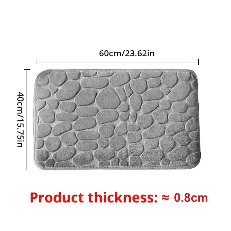 Tapis en fibre gaufrée 1 pièce