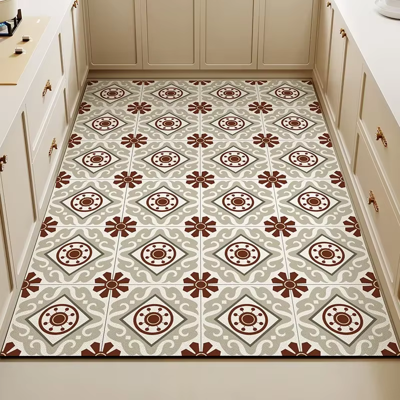 Tapis de sol en PVC imperméable non ald