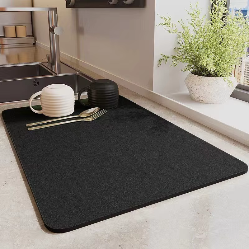 Tapis de Drainage imperméable Super absorbant pour vaisselle de cuisine