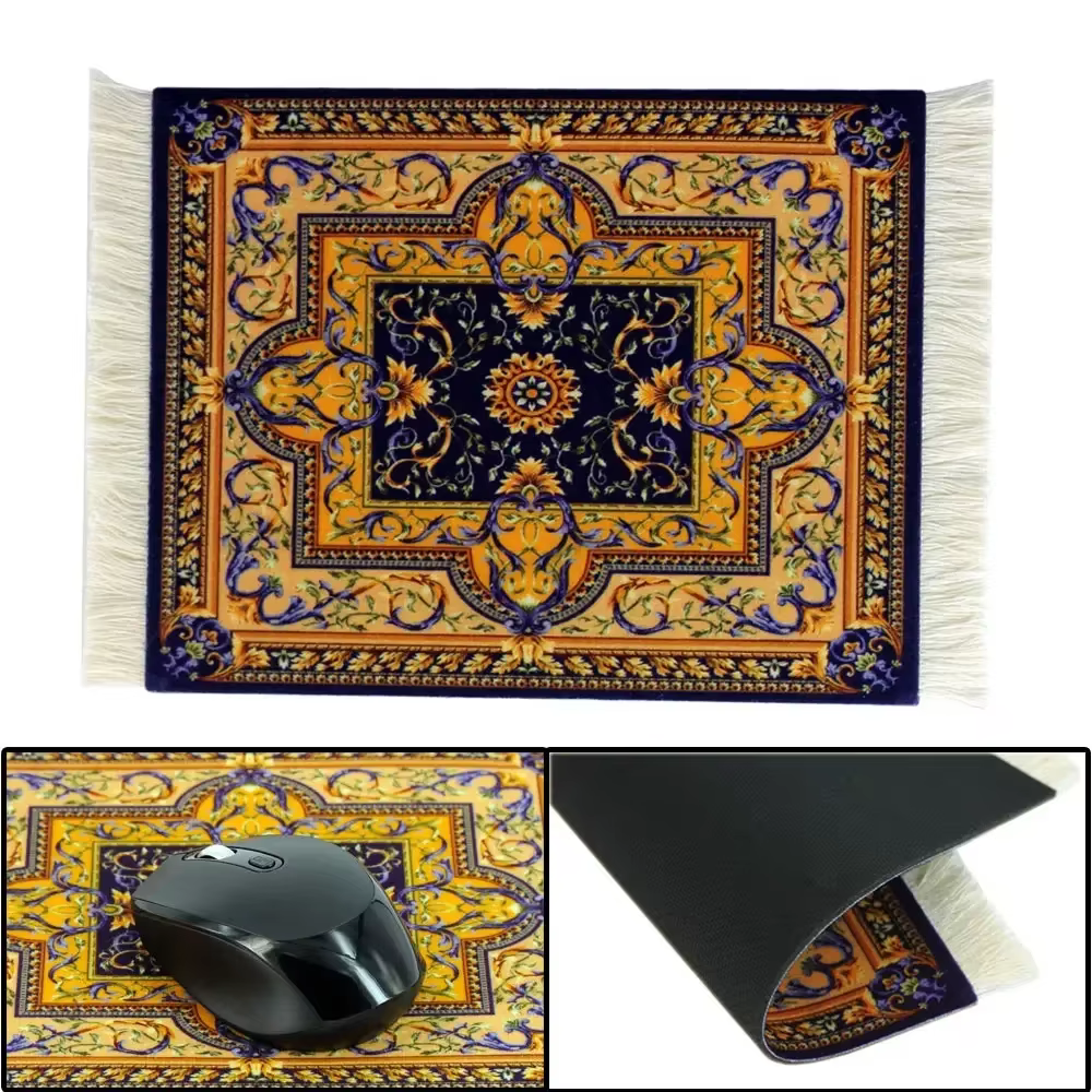 Mini tapis de souris persan tissé