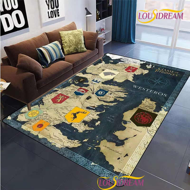 Tapis Dragon Of Game pour salon