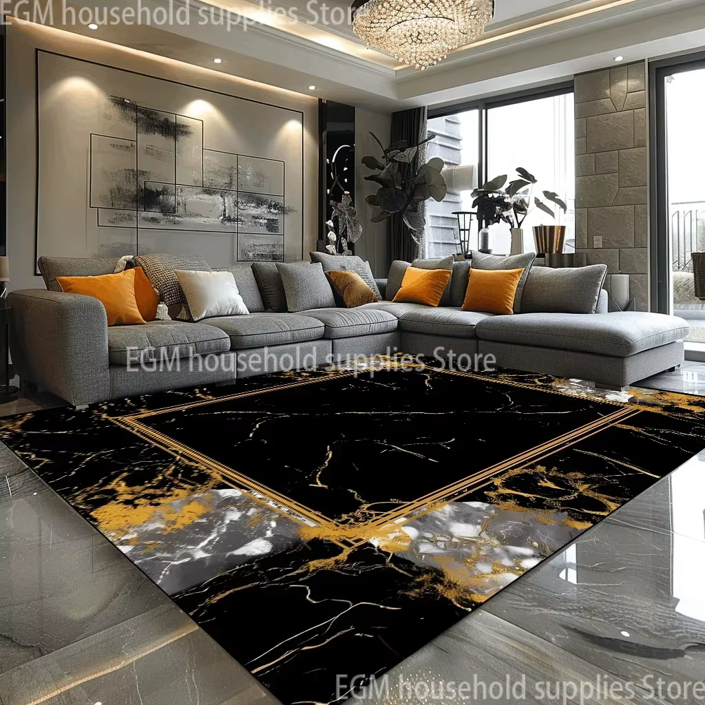 Grands tapis de luxe de Style européen pour salon