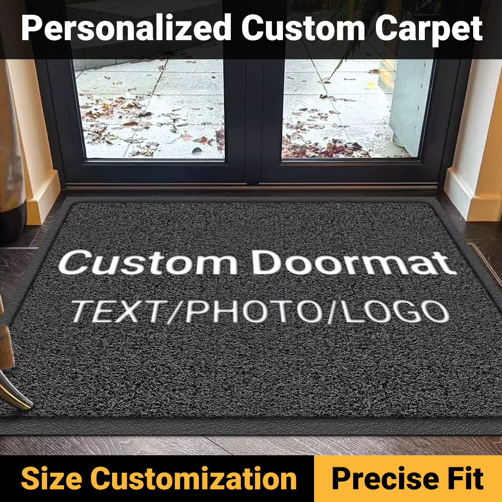Tapis d'entrée personnalisé pour entreprise