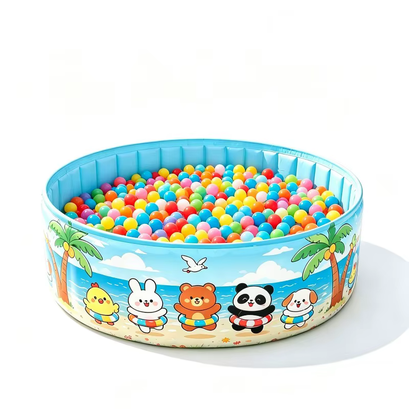 Piscine pliante surélevée de grande taille pour usage domestique, pour enfants et adultes, piscine de jeu aquatique extérieure, pas besoin de gonflage, piscine bleue