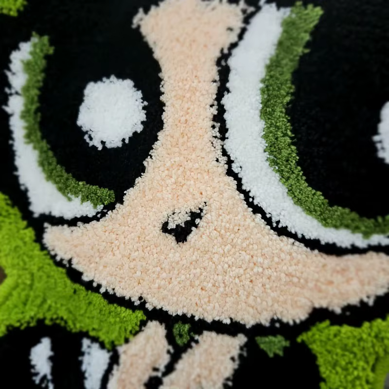 Tapis moelleux touffeté pour la décoration intérieure