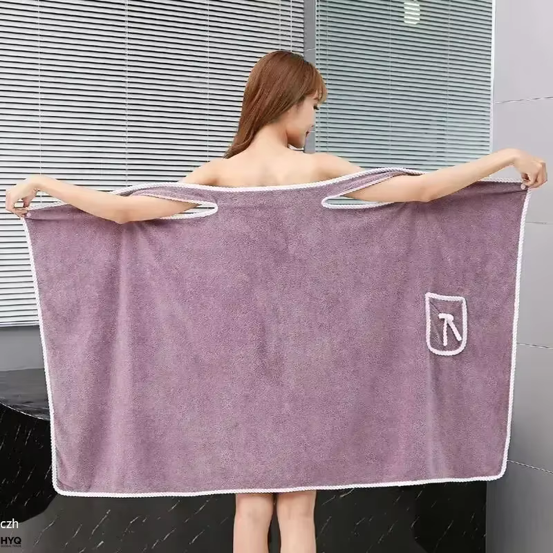 Serviettes de bain pour femmes et filles, 85*140 cm, séchage rapide, pour la plage, le spa, comme peignoir, ou comme serviette de douche et de sport