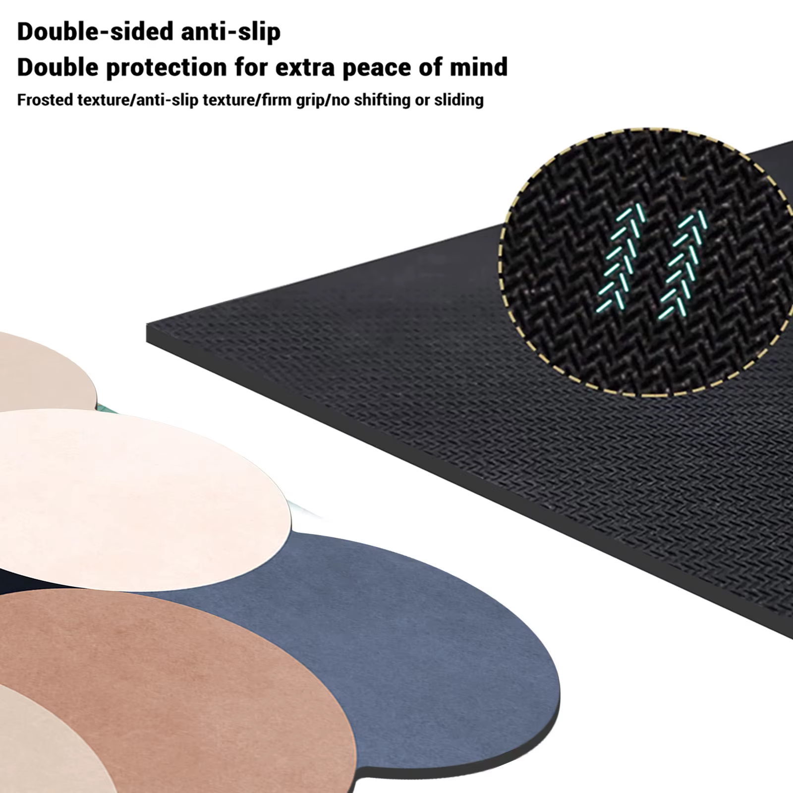 Tapis de bain en pierre de luxe