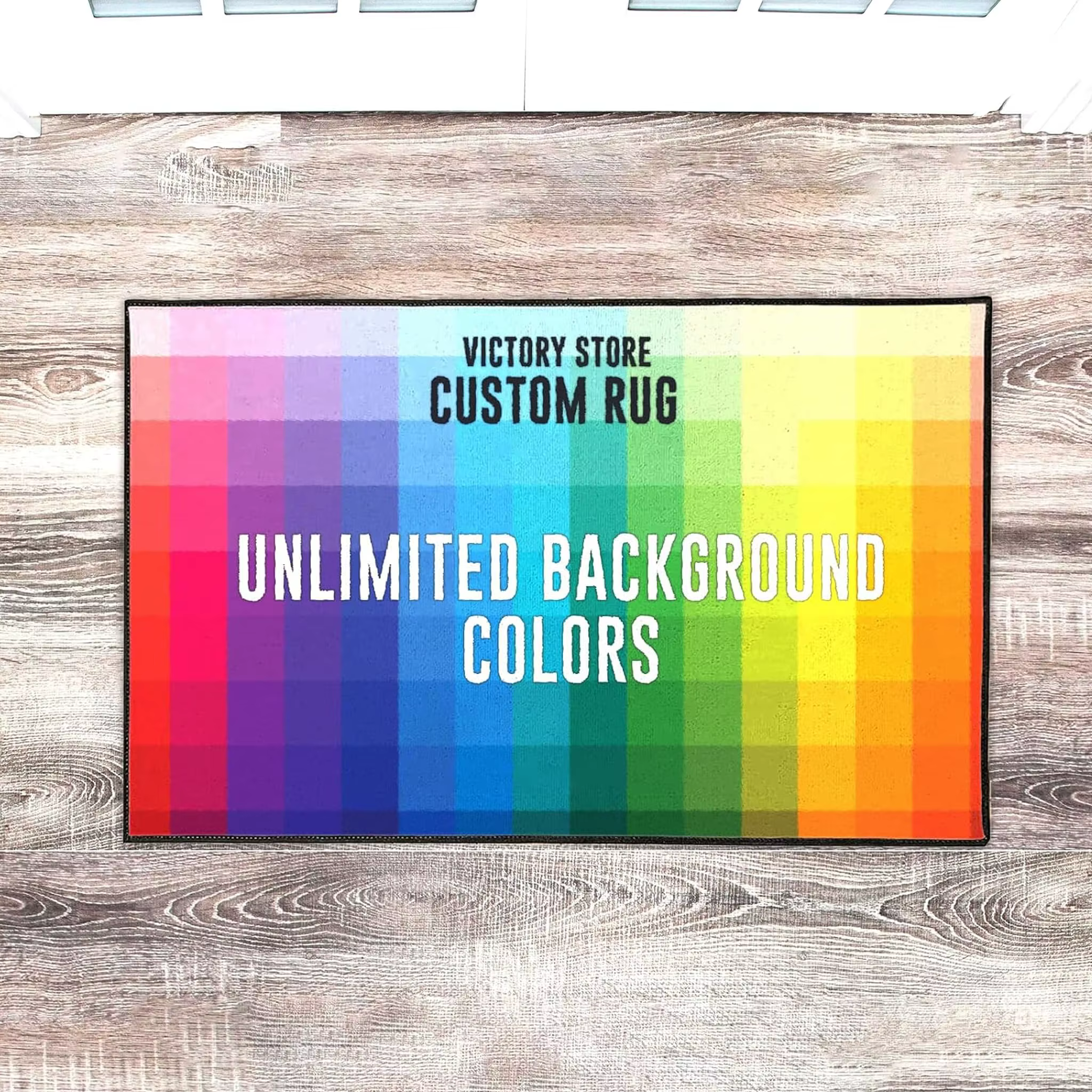 Tapis personnalisé avec logo imprimé