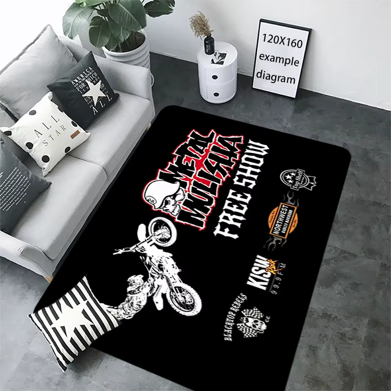 Paillasson d'entrée de maison, tapis de couloir en métal Mulisha, tapis de salon, de salle de bain, de sol, antidérapant, décoration de maison