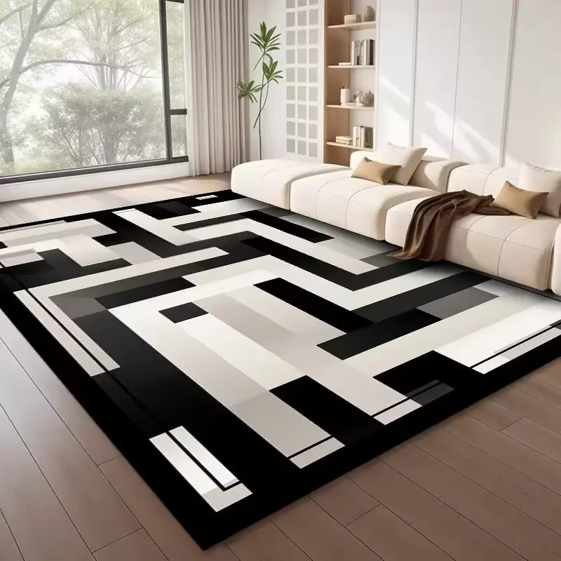 Grands tapis géométriques de Style nordique pour salon