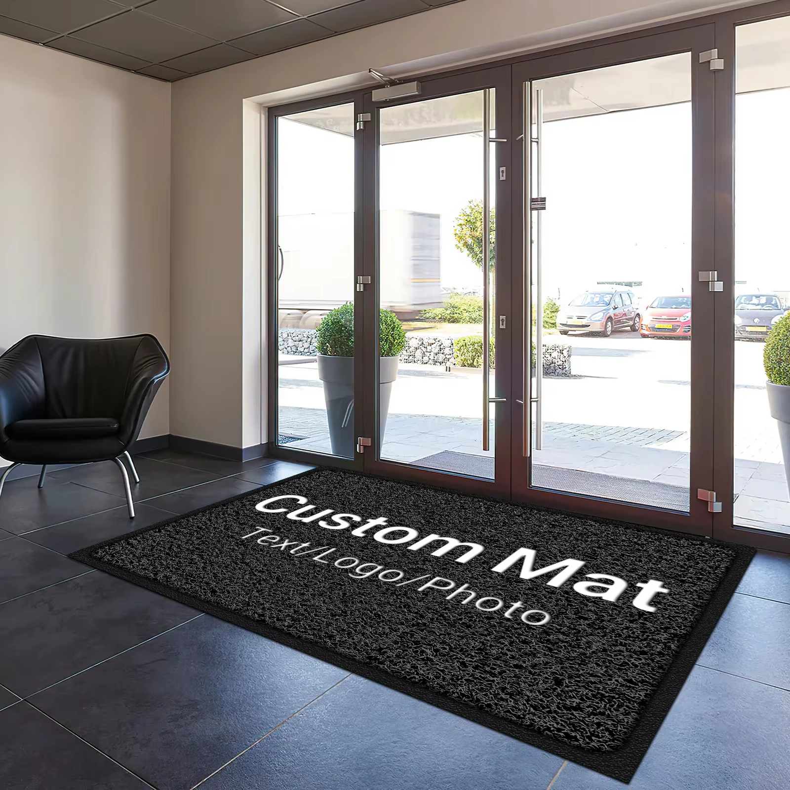 Tapis de pied personnalisé