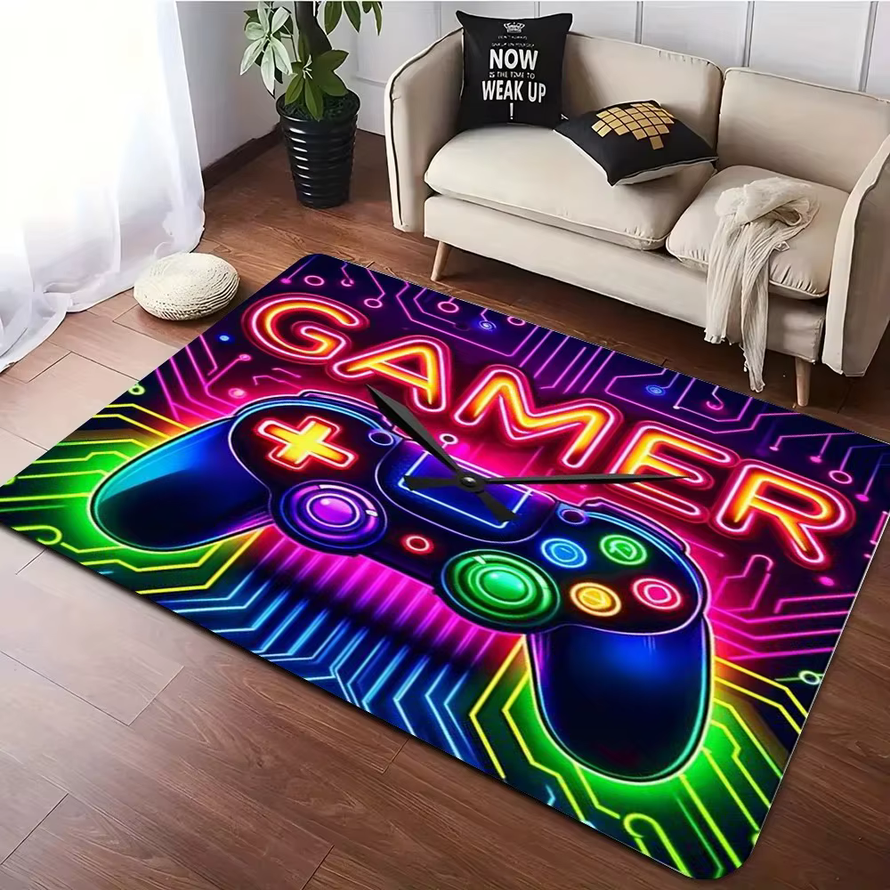 Tapis de jeu 3D grand format pour chambre de garçons