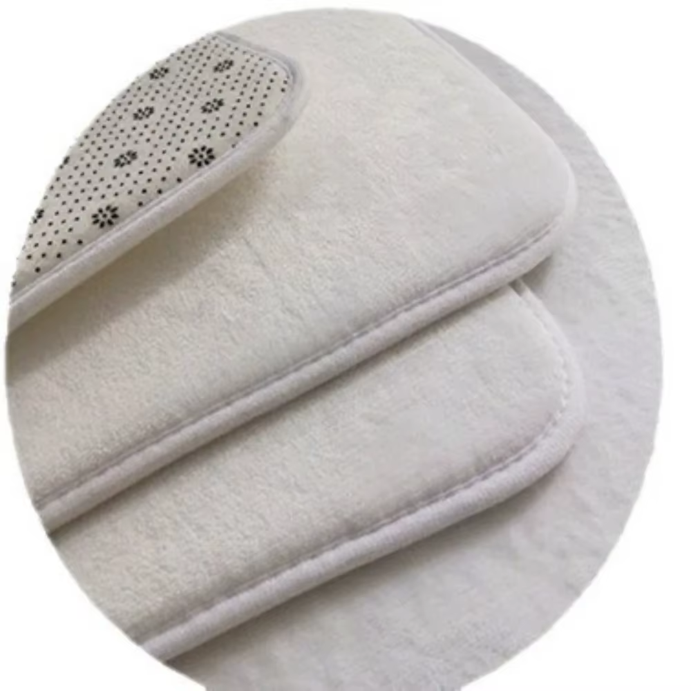 Tapis de cuisine Love avec fourchette cuillère coeur rouge, antidérapant, doux, facile à nettoyer, adapté pour salle de bain, cuisine, chambre à coucher, salon, porche