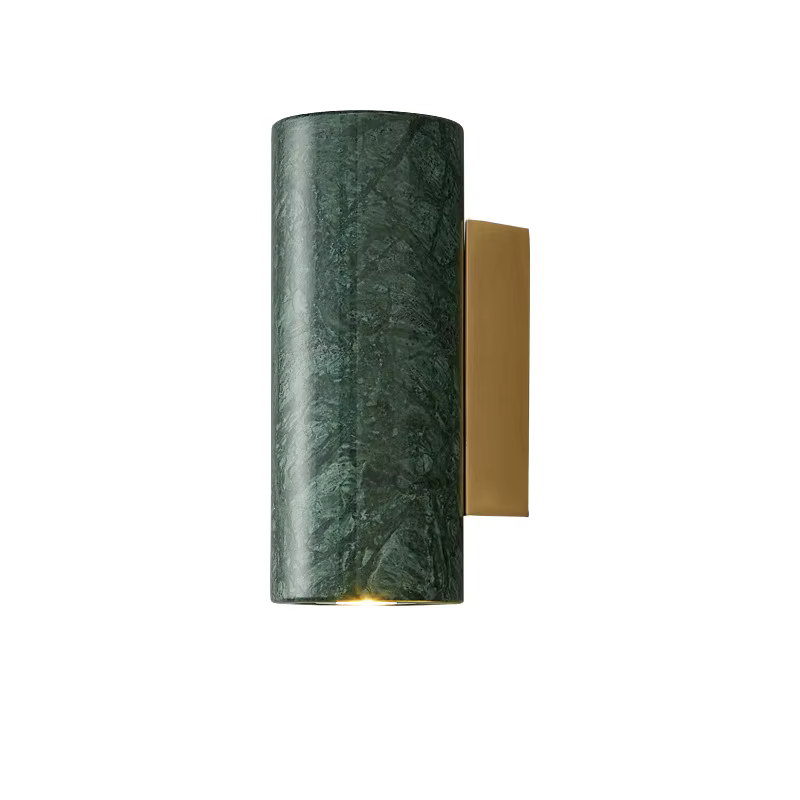 Applique murale nordique de luxe en marbre vert