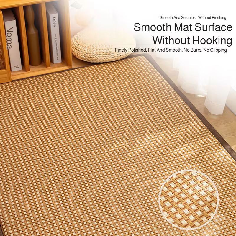 Tapis en bambou, design japonais Tatami