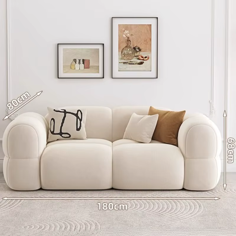 Coussin appartement salon canapés cinéma paresseux luxe élégant canapé relaxant classique Divani Da Soggiorno meubles de maison
