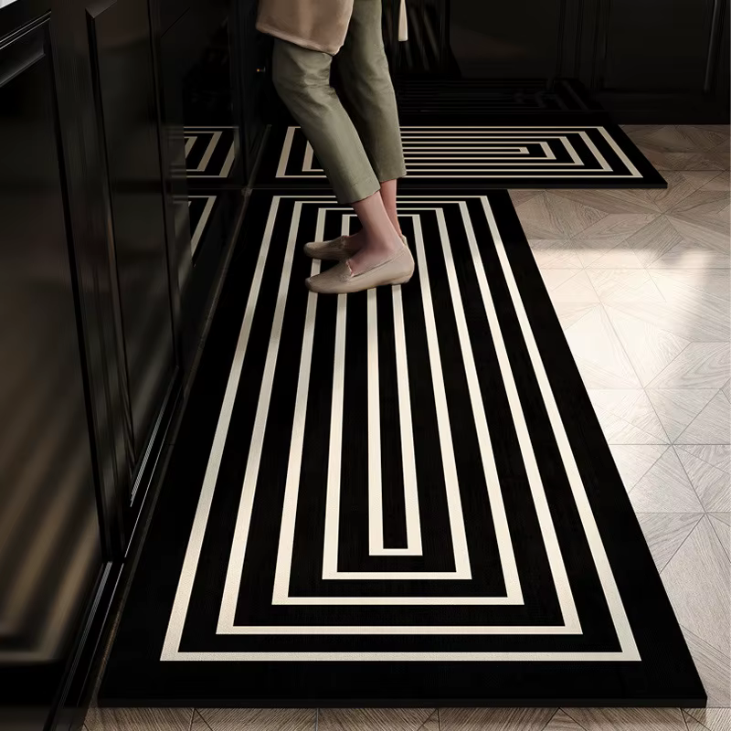 Tapis de cuisine moderne antidérapant