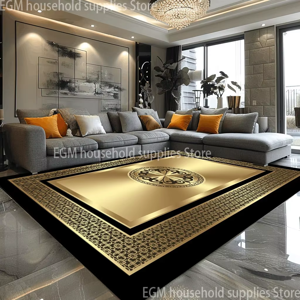 Grands tapis de luxe de Style européen pour salon
