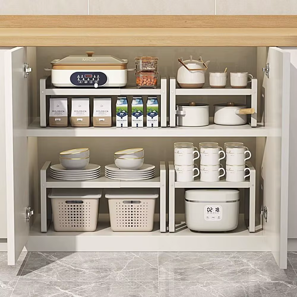 Organisateur de cuisine superposable et réglable