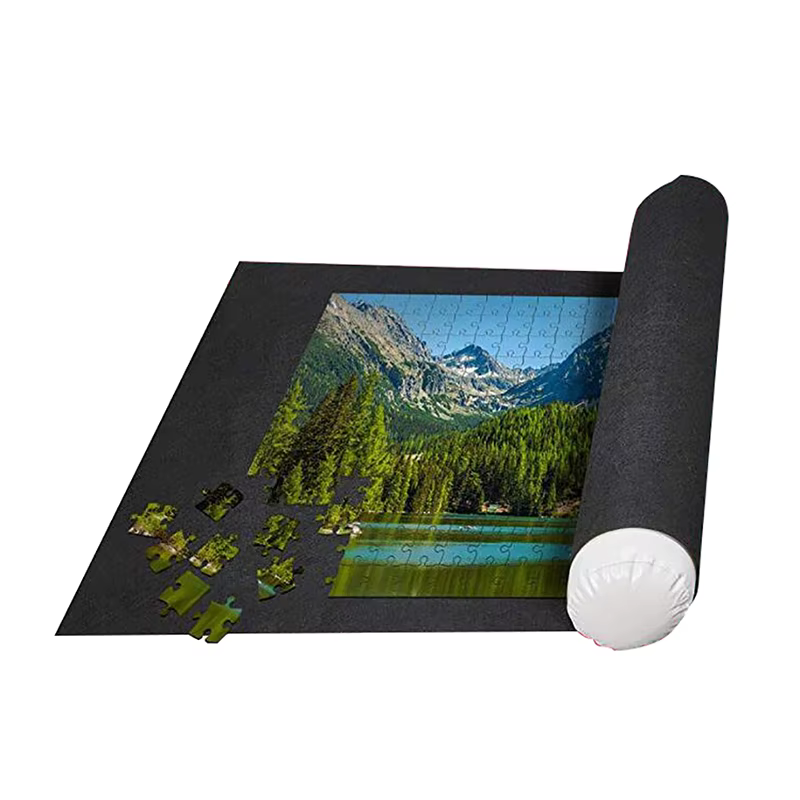 Tapis de puzzle en feutre