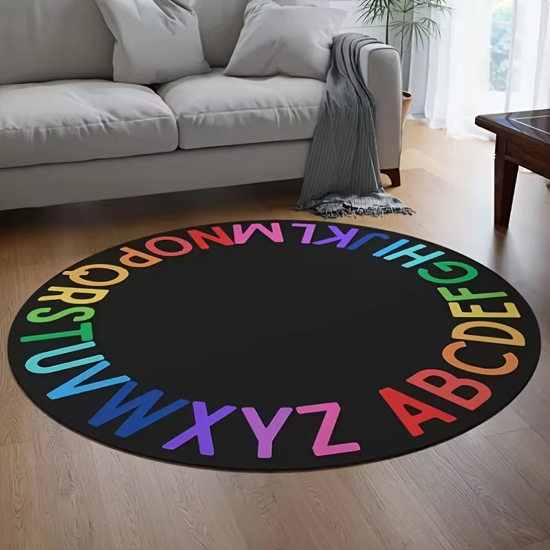 Tapis rond pour enfants