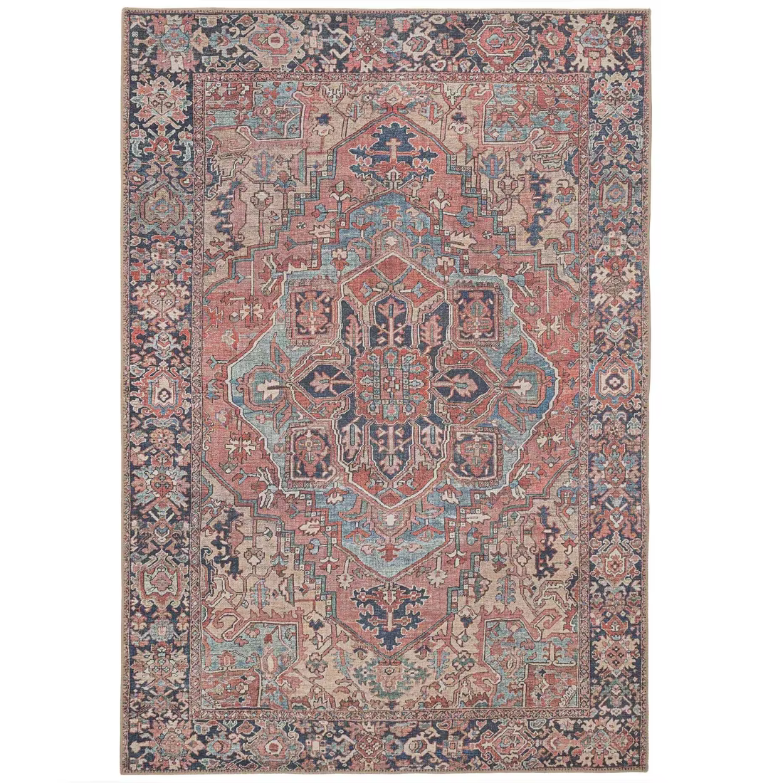 Tapis de salon traditionnel Vintage