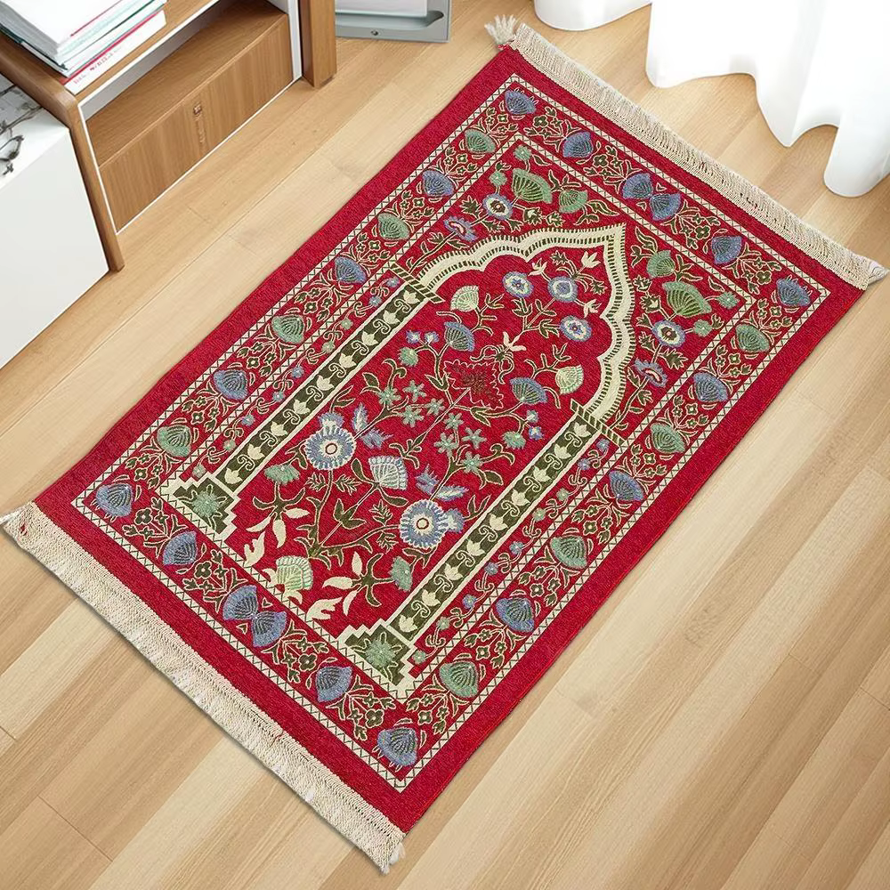 Tapis de prière musulmane pliable