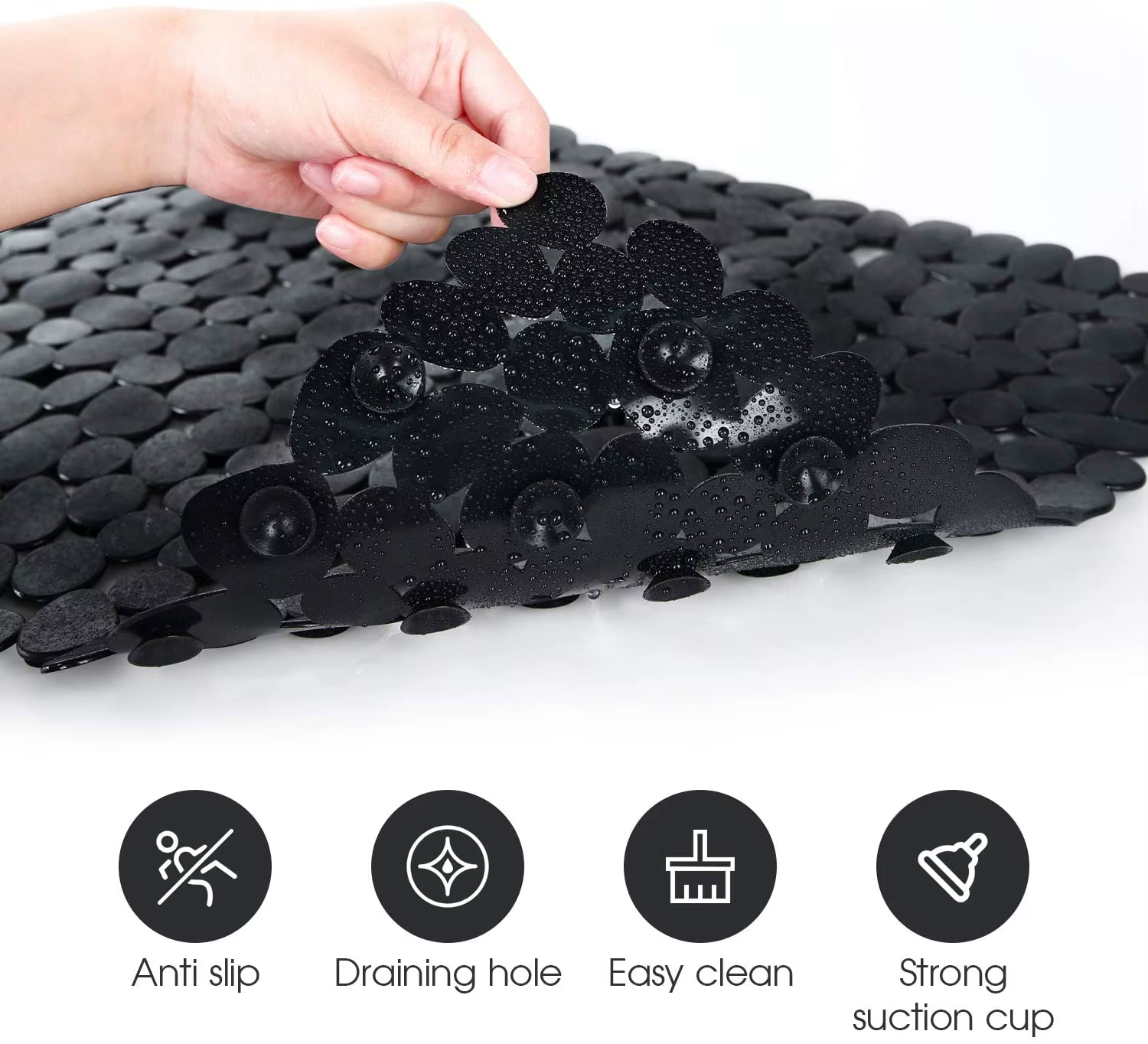 Tapis de salle de bain baignoire