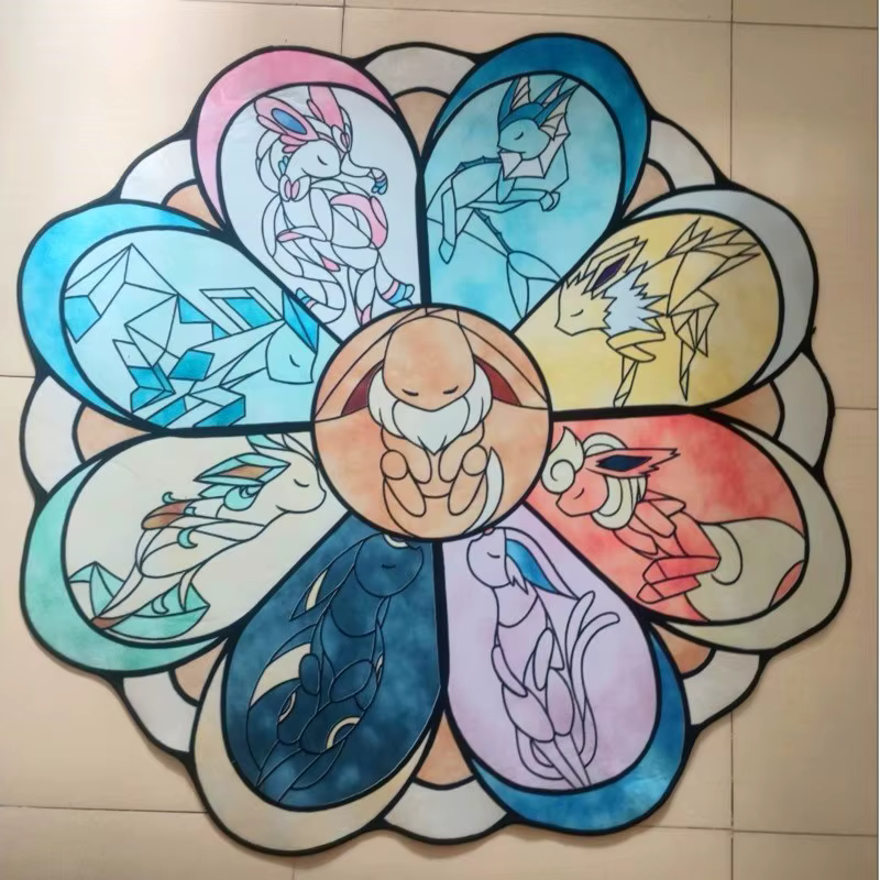 Tapis de dessin animé Pokemon Anime