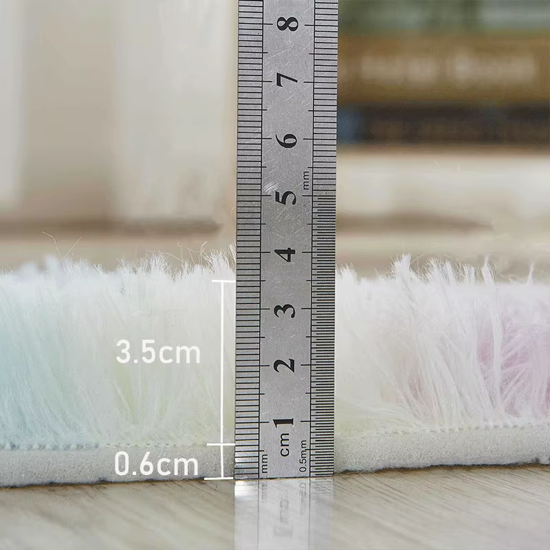 Tapis en peluche pour salon