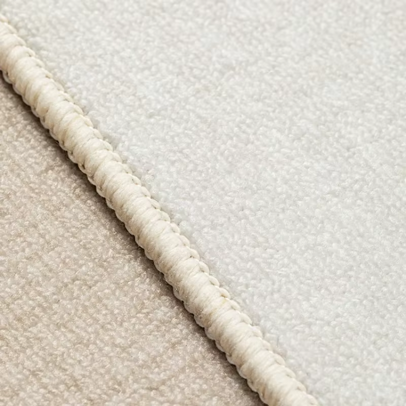 Tapis de luxe léger pour chambre à coucher