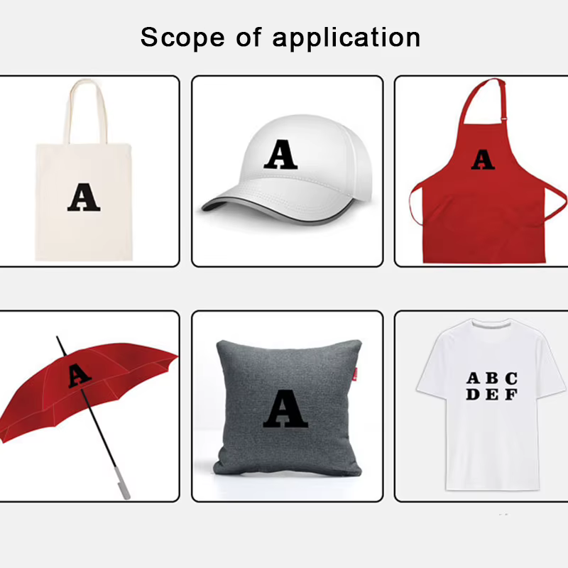 Patch de 26 lettres pour décoration de vêtements, lettres anglaises en vinyle, transfert de chaleur, autocollants Alphabet en PU pour impression de T-Shirt, artisanat de bricolage