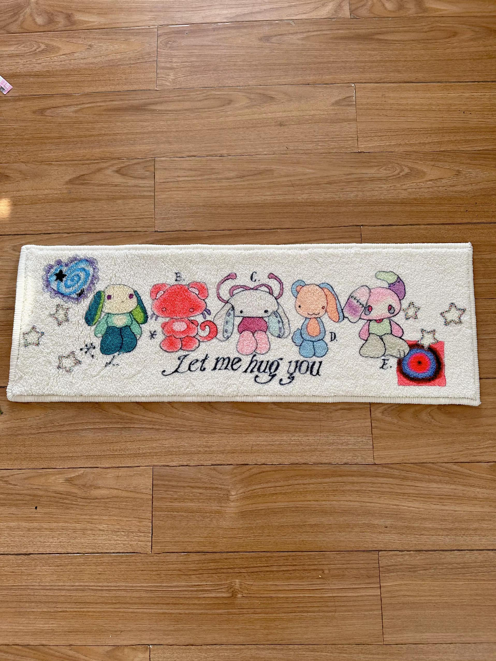 VIKAMA Tapis de dessin animé mignon