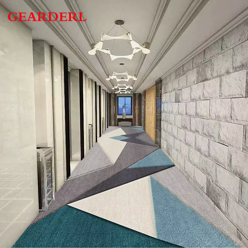 Tapis long de couloir de ménage moderne