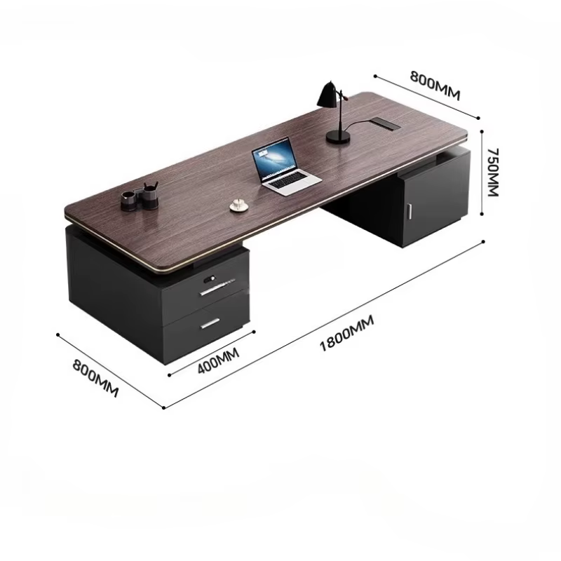 Bureau de mouvement minimaliste Table étroite mise à niveau parfaite