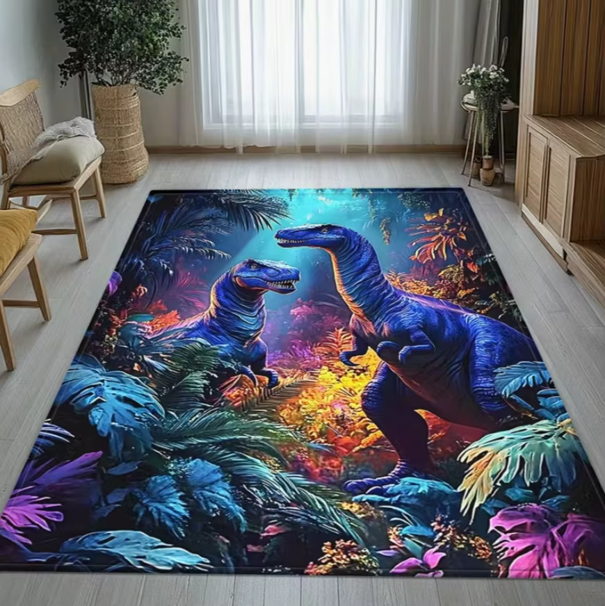 Tapis de chambre d'enfant Jurassic World